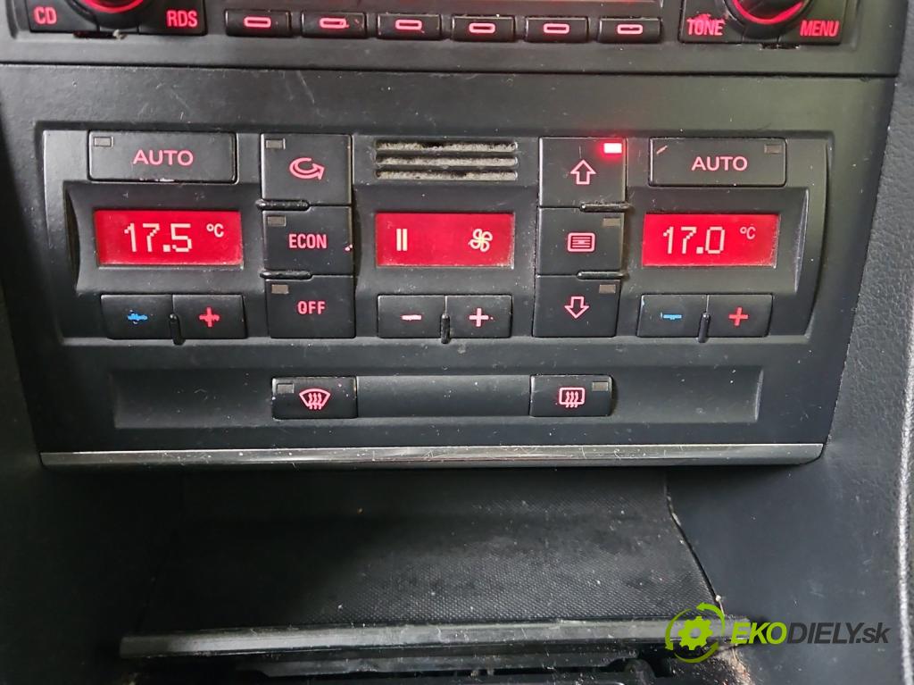 Audi A4 B6 2000-2004 2.0 FSI 150 HP manual 110 kW 1984 cm3 4- panel kúrenia 8E0820043AA