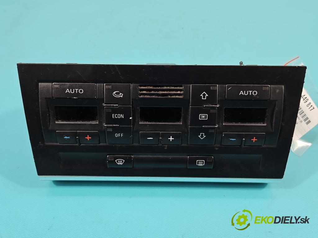 Audi A4 B6 2000-2004 2.0 FSI 150 HP manual 110 kW 1984 cm3 4- panel kúrenia 8E0820043AA