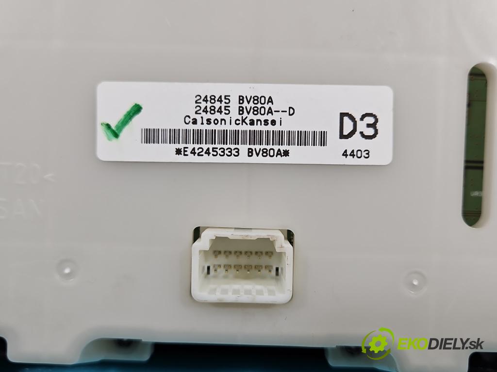 Nissan Juke I 2010-2019 1.2 T 116 HP manual 85 kW 1197 cm3 5- panel kúrenia 24845BV80A