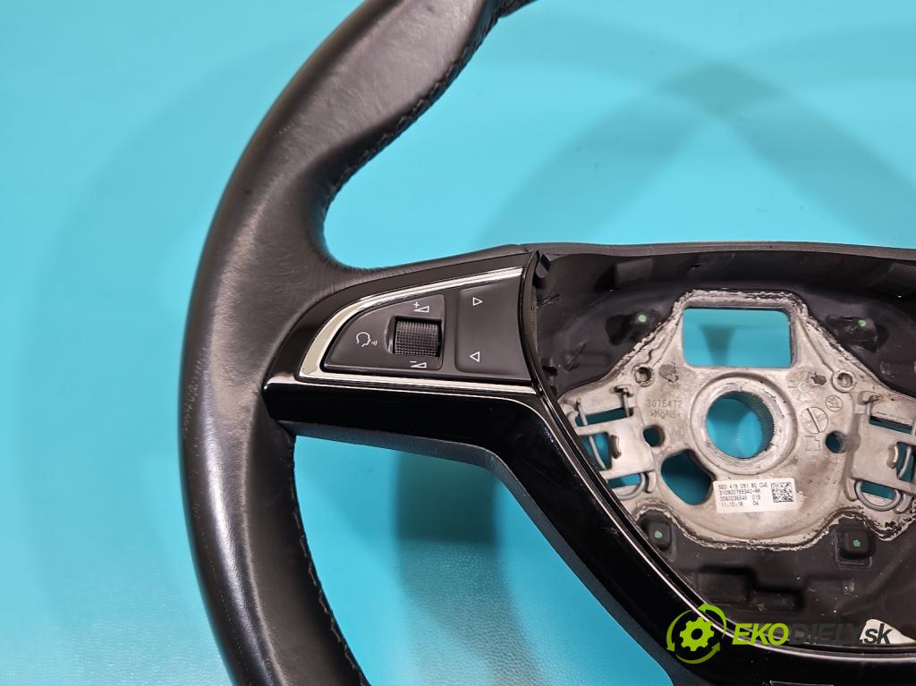 Skoda Karoq 2017- 1.5 TSI 150 hp automatic 110 kW 1498 cm3 5- volant 5E0419091BQ (Volanty)