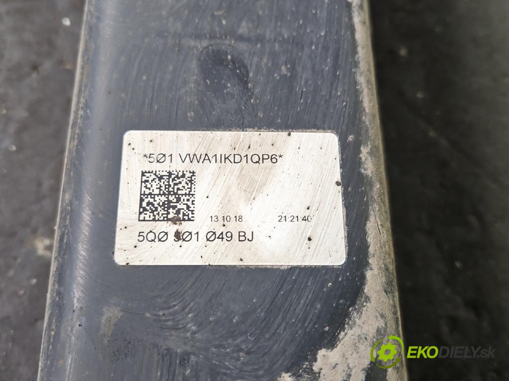 Skoda Karoq 2017- 1.5 TSI 150 hp automatic 110 kW 1498 cm3 5- zadní výztuha 5Q0501049BJ (Výztuhy zadní)