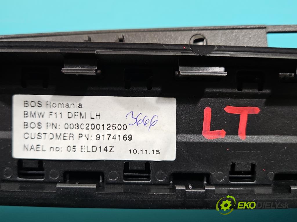 Bmw 5 F10 2010-2017 2.0d 218 HP automatic 160 kW 1995 cm3 5- roleta 9174169 (Roleta kufra)