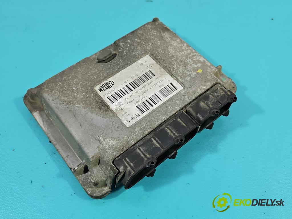Fiat Panda II 2003-2012 1.2 60 HP manual 44 kW 1242 cm3 5- riadiaca jednotka motora 51782647