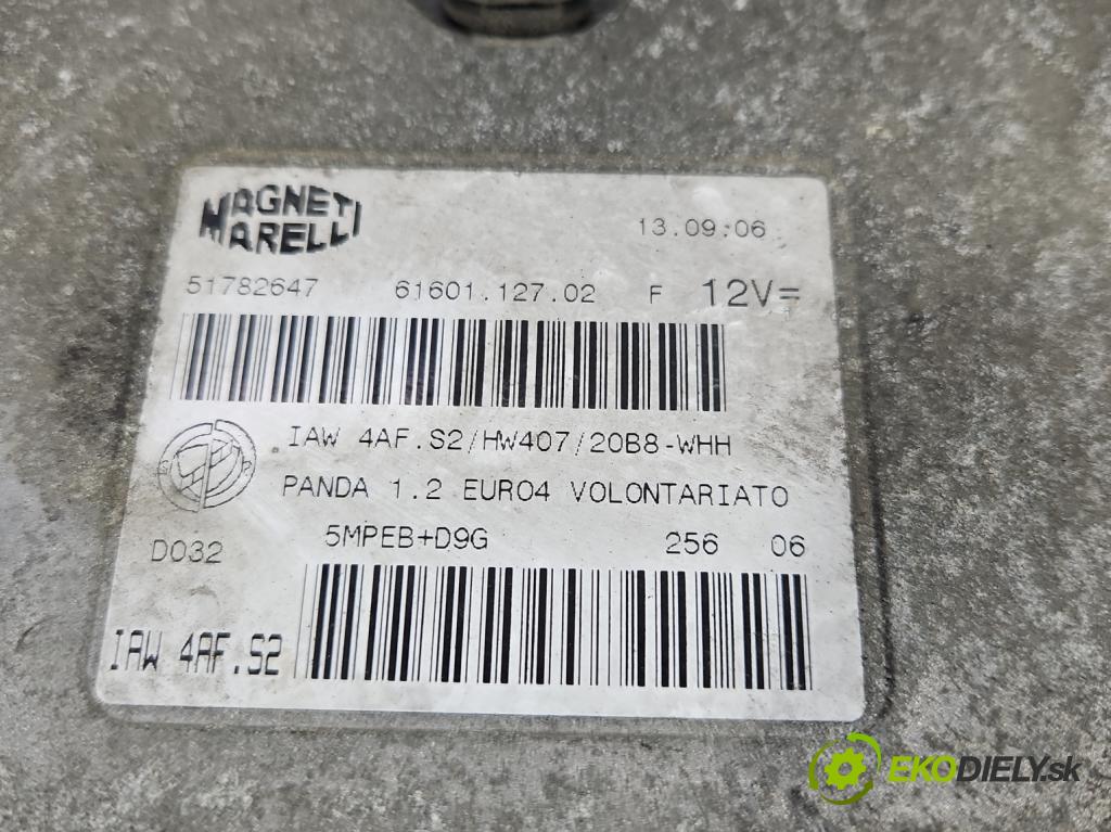 Fiat Panda II 2003-2012 1.2 60 HP manual 44 kW 1242 cm3 5- riadiaca jednotka motora 51782647