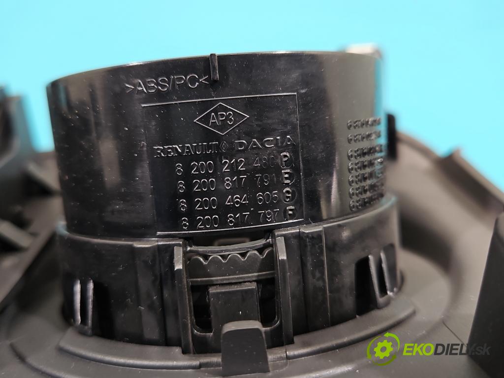 Dacia Lodgy 2012-2022 1.6 8V 82 HP manual 60,5 kW 1598 cm3 5- Mřížka: kúrenia stredová 682606882R (Mriežka kúrenia (fukár))