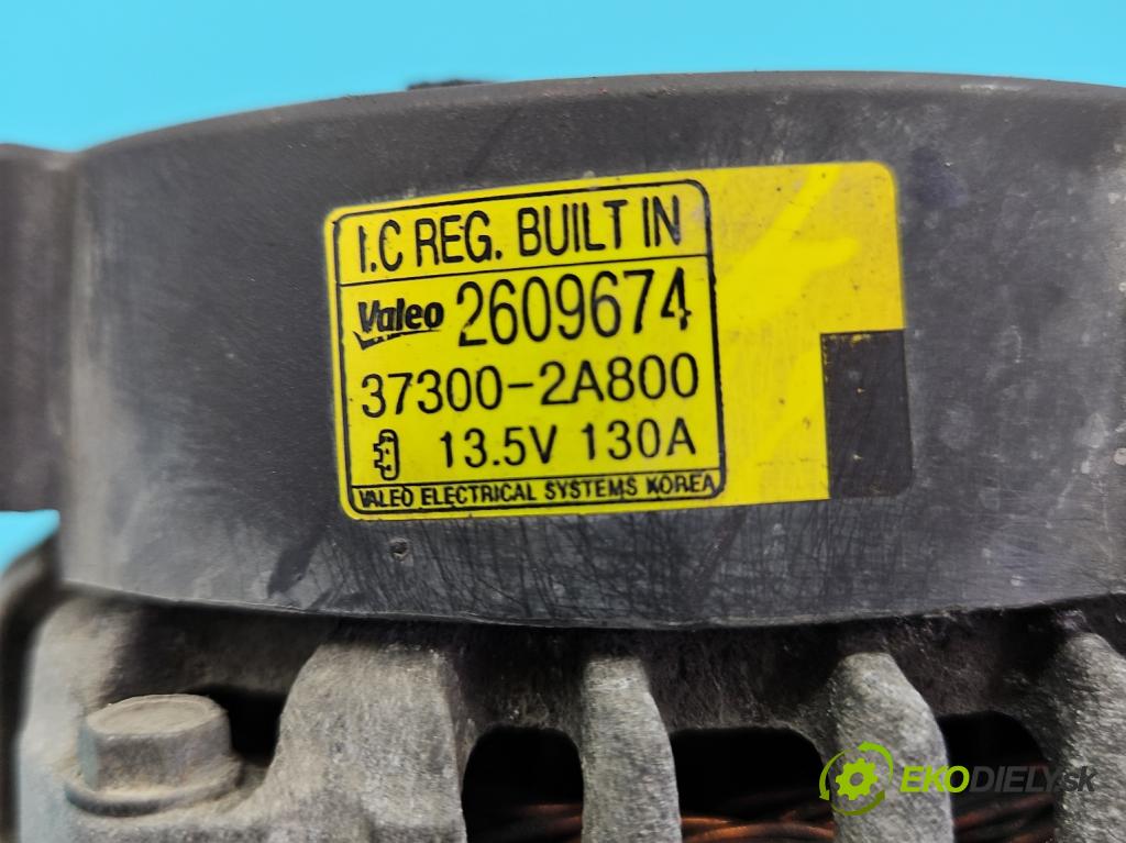 Hyundai I40 1.7 crdi 136 HP manual 100 kW 1685 cm3 5- Alternator 37300-2A800 (Alternátor)