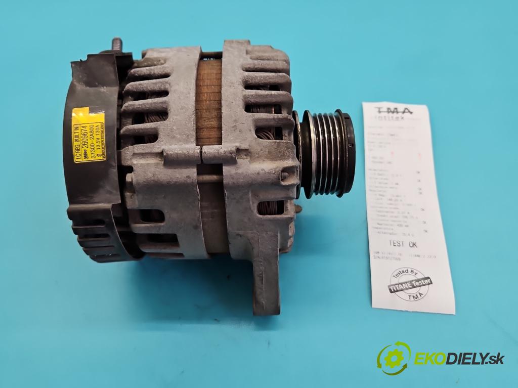 Hyundai I40 1.7 crdi 136 HP manual 100 kW 1685 cm3 5- Alternator 37300-2A800 (Alternátor)