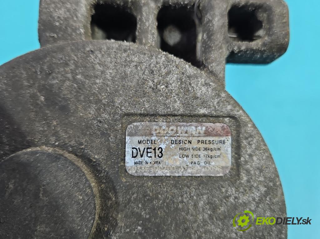 Hyundai I40 1.7 crdi 136 HP manual 100 kW 1685 cm3 5- Kompresor: klimatizácie 1B33E-00700 (Kompresor klimatizácie)