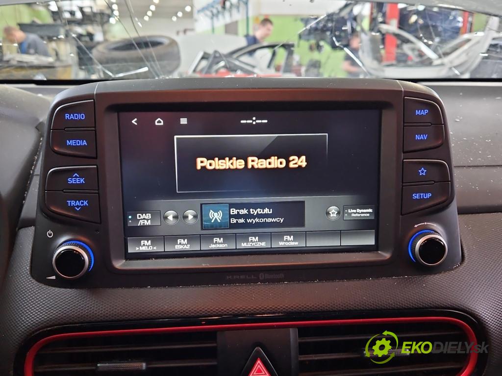 Hyundai Kona I 2017-2023 1.0 120 HP manual 88,3 kW 998 cm3 5- Radio originál 96560J9101TMT