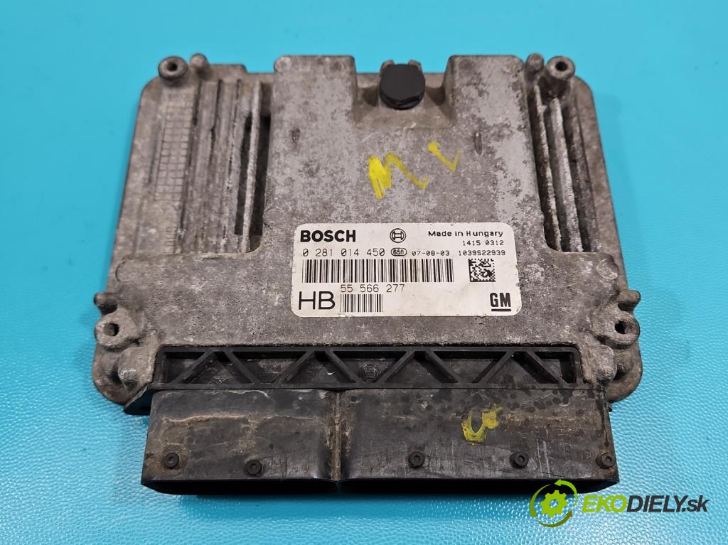 Opel Vectra C 2002-2008 1.9 cdti 120 HP manual 88 kW 1910 cm3 5- riadiaca jednotka motora 55566277
