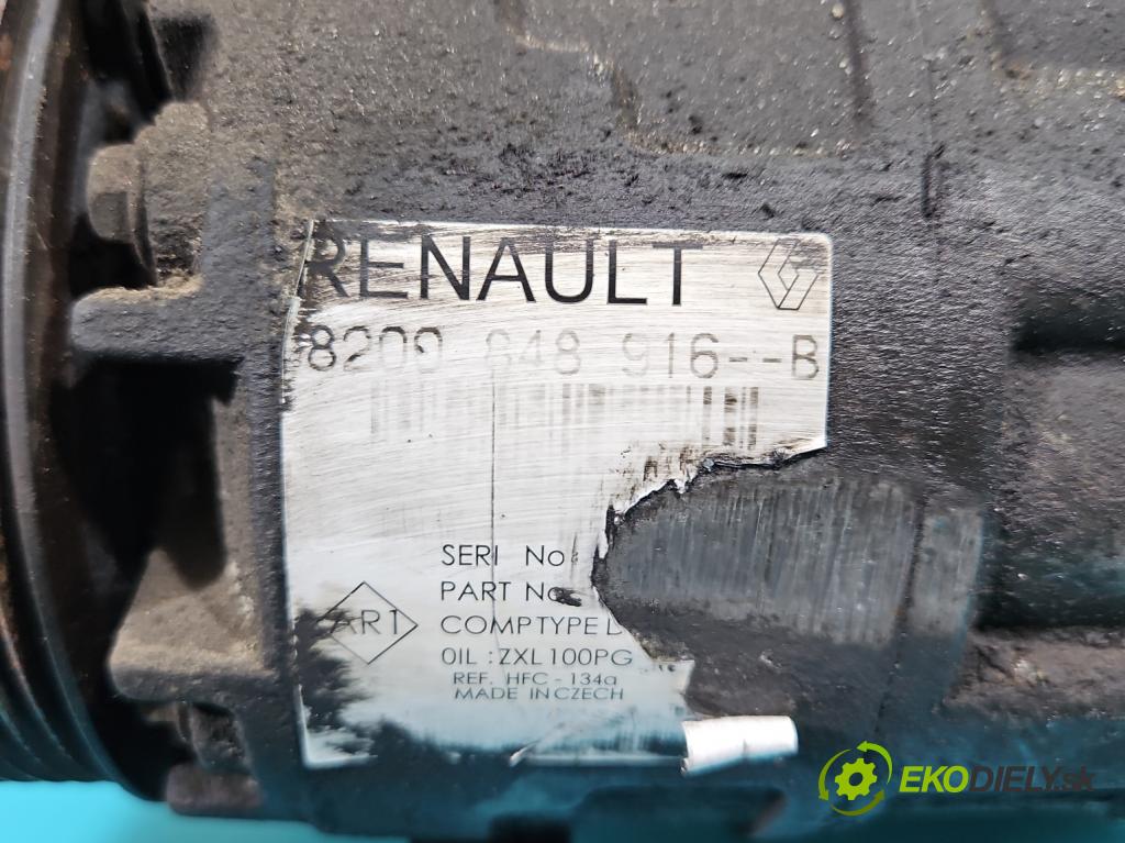 Opel Movano III 2010-2022 2.3 cdti 136hp manual 100 kW 2299 cm3 5- Kompresor: klíma 8200848916 (Kompresory)