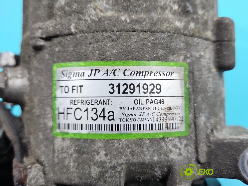 Ford C-Max II 2010-2019 1.6 tdci 116 HP manual 85 kW 1560 cm3 5- Kompresor: klimatizácie 31291929 (Kompresor klimatizácie)