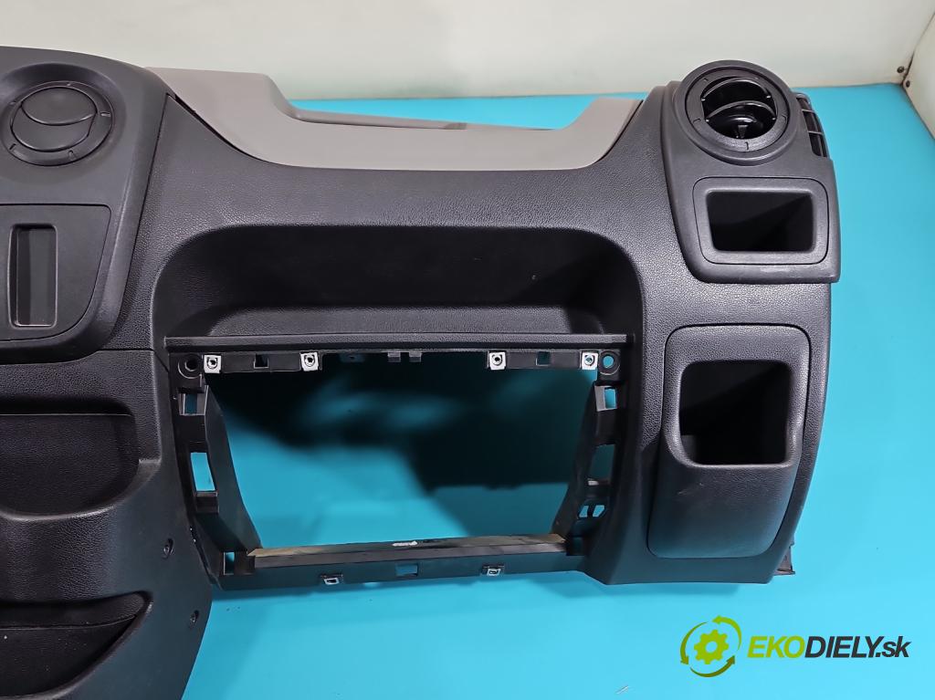 Opel Movano III 2010-2022 2.3 cdti 136 HP manual 100 kW 2299 cm3 5- kokpit,pristrojová doska rozdeľovacia