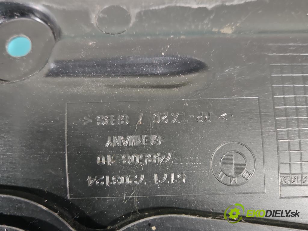 Bmw 5 F10 2010-2017 2.0d 218 HP automatic 160 kW 1995 cm3 5- torpédo 6987605 (Torpédo (plast pod čelným sklom))