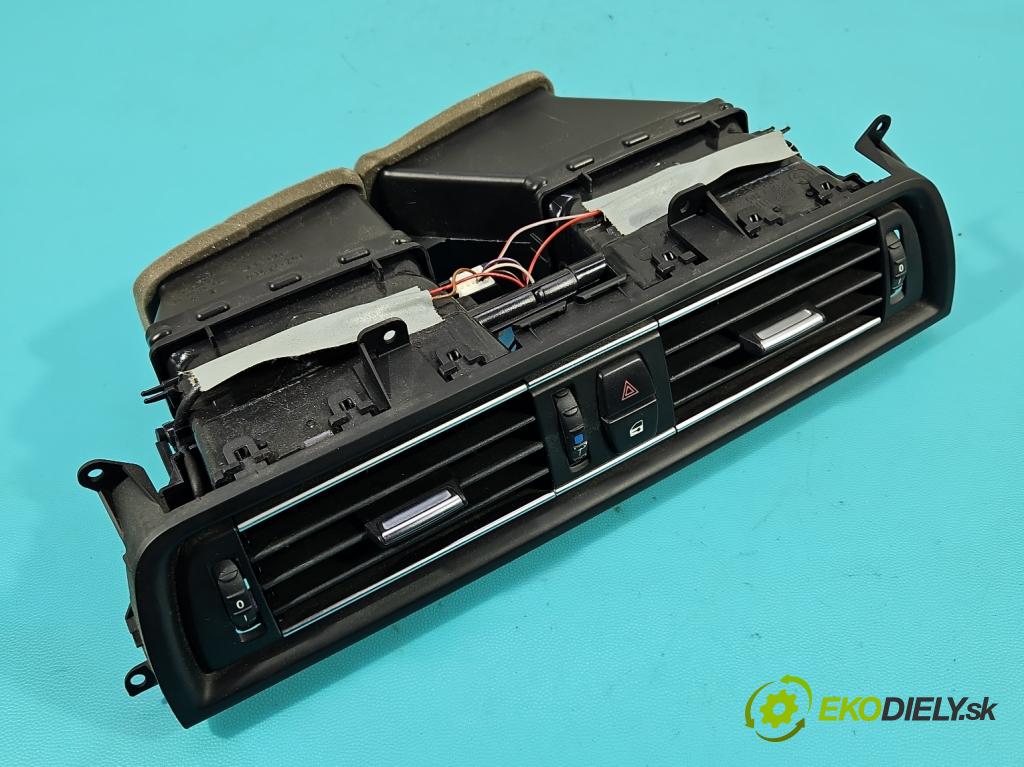 Bmw 5 F10 2010-2017 2.0d 218 HP automatic 160 kW 1995 cm3 5- Mřížka: kúrenia stredová 16828110 (Mriežka kúrenia (fukár))