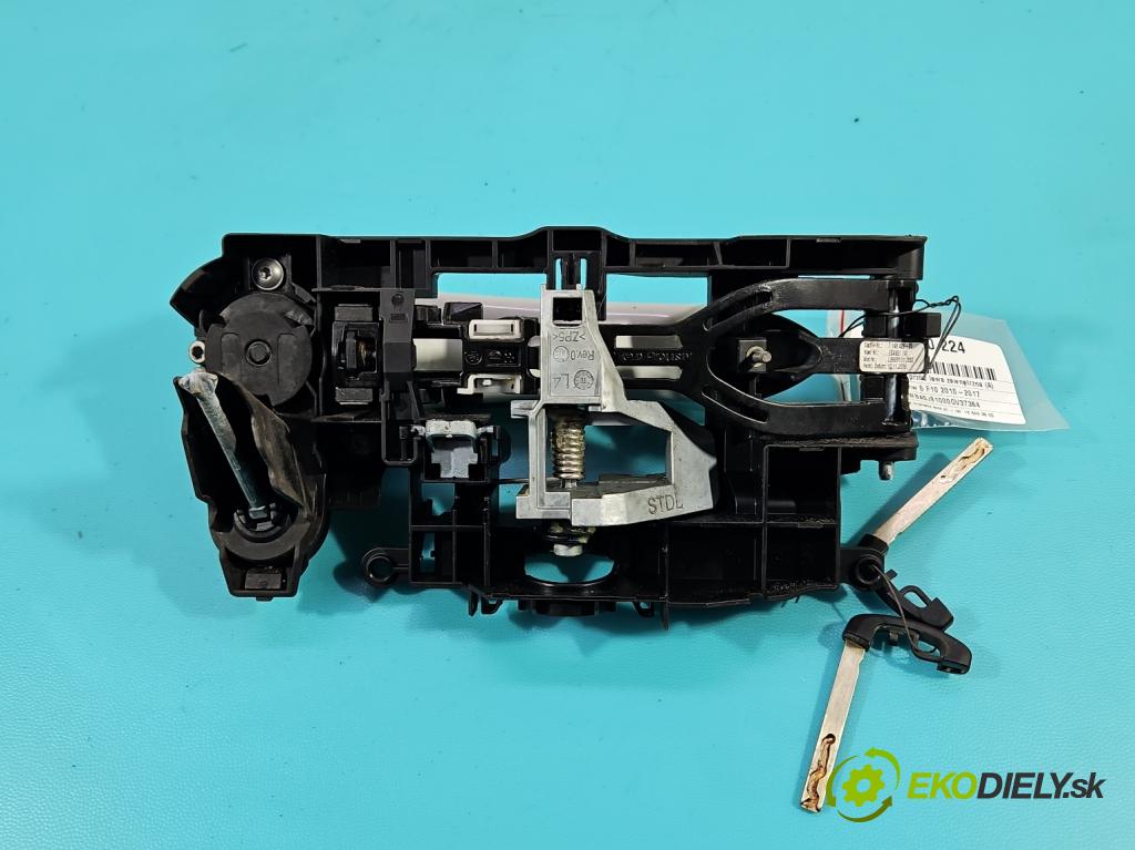 Bmw 5 F10 2010-2017 2.0d 218 HP automatic 160 kW 1995 cm3 5- rukoväť predné ľavé mimo: 7564312 (Kľučka dverí vonkajšia predná ľavá)
