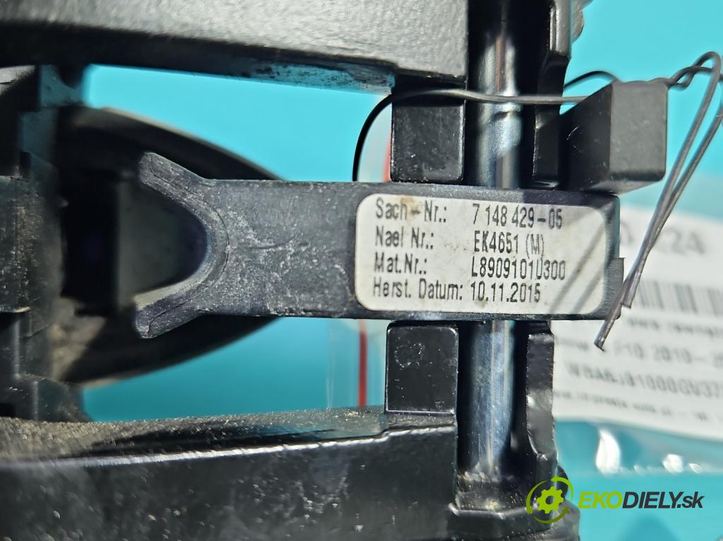 Bmw 5 F10 2010-2017 2.0d 218 HP automatic 160 kW 1995 cm3 5- rukoväť predné ľavé mimo: 7564312 (Kľučka dverí vonkajšia predná ľavá)