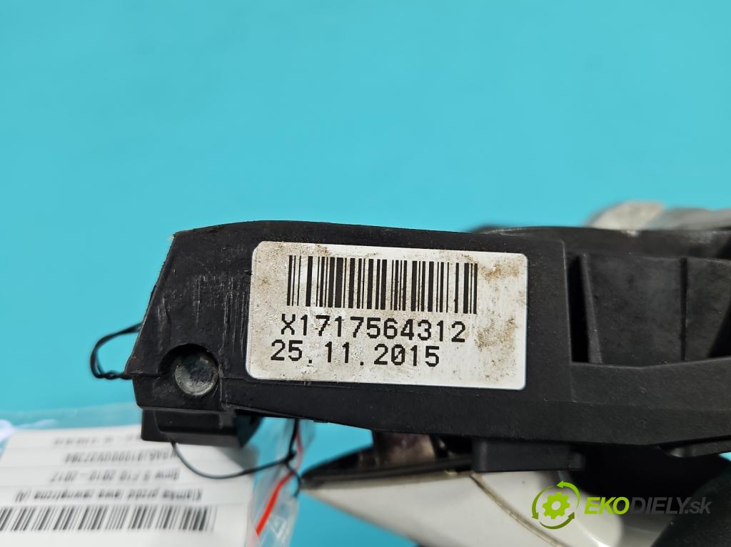 Bmw 5 F10 2010-2017 2.0d 218 HP automatic 160 kW 1995 cm3 5- rukoväť predné ľavé mimo: 7564312 (Kľučka dverí vonkajšia predná ľavá)