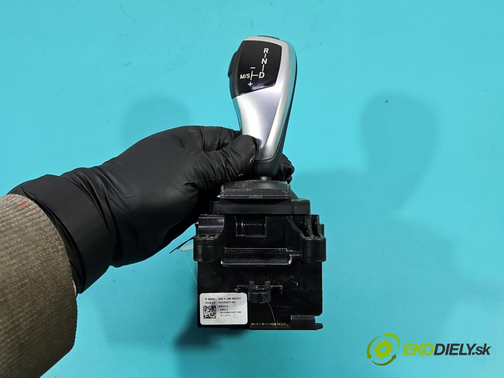 Bmw 5 F10 2010-2017 2.0d 218 HP automatic 160 kW 1995 cm3 5- Páka: Změny: stupeň,rýchlosť 9296904 (Rýchlostná páka (kulisa))