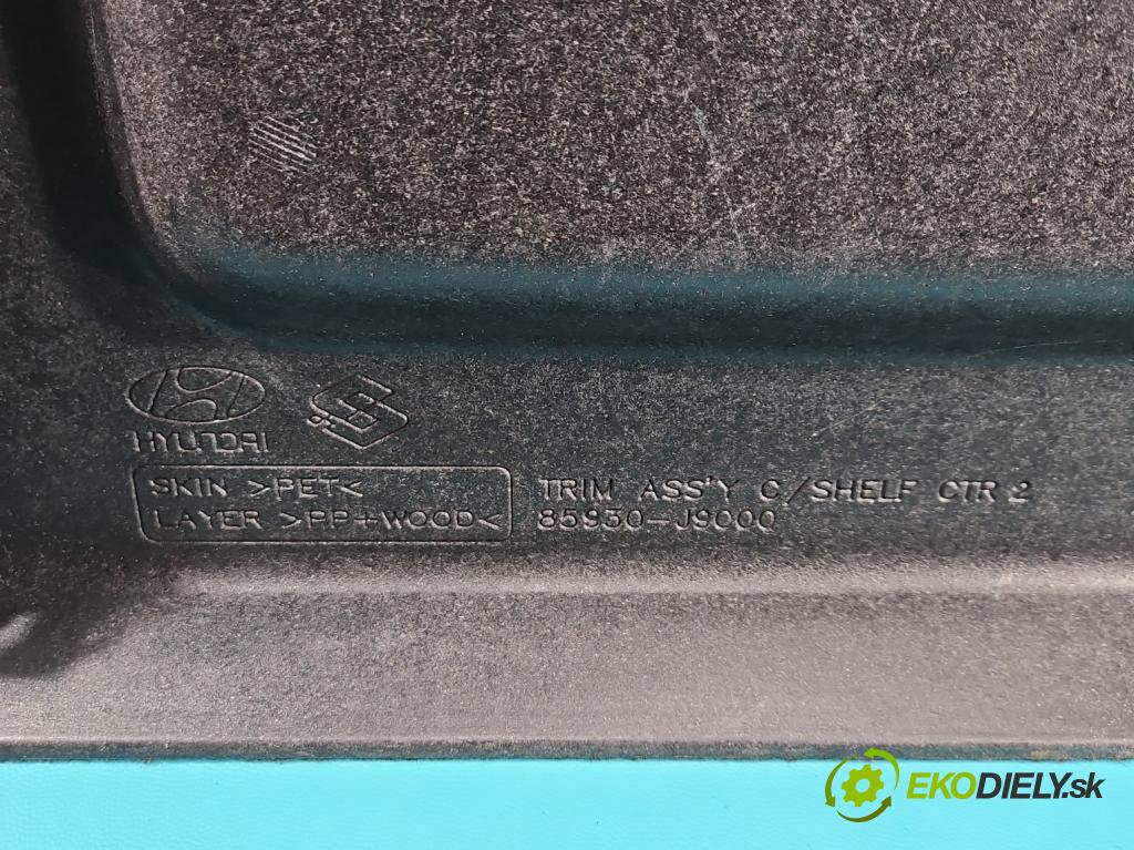 Hyundai Kona I 2017-2023 1.0 120 HP manual 88,3 kW 998 cm3 5- zadná 85930-J9000 (Pláto zadné)