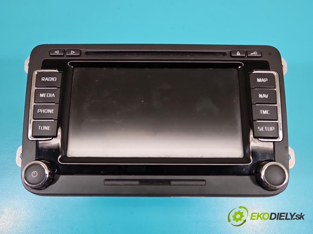 Skoda Superb II 2008-2015 2.0 tdi 170 HP automatic 125 kW 1968 cm3 5- Radio originál 3T0035686N