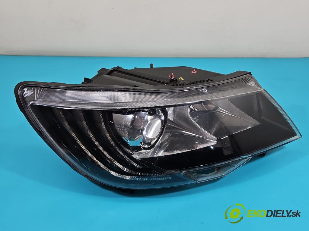 Skoda Superb II 2008-2015 2.0 tdi 170 HP automatic 125 kW 1968 cm3 5- Reflektor: pravý 3T1941016H (Svetlo predné pravé)