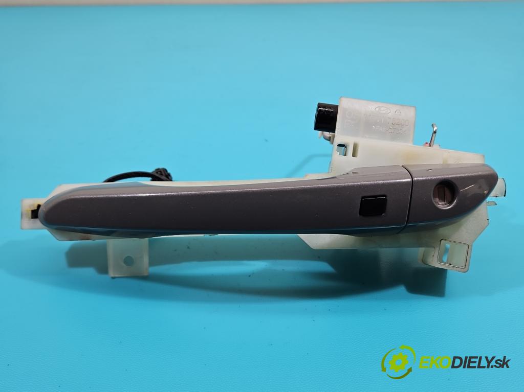 Hyundai Kona I 2017-2023 1.0 120 HP manual 88,3 kW 998 cm3 5- rukoväť predné ľavé mimo: 21311-75200 (Kľučka dverí vonkajšia predná ľavá)