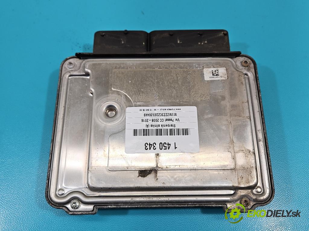 Vw Passat CC 2008-2016 2.0 tdi 140 HP automatic 103 kW 1968 cm3 4- riadiaca jednotka motora 03L907309AE