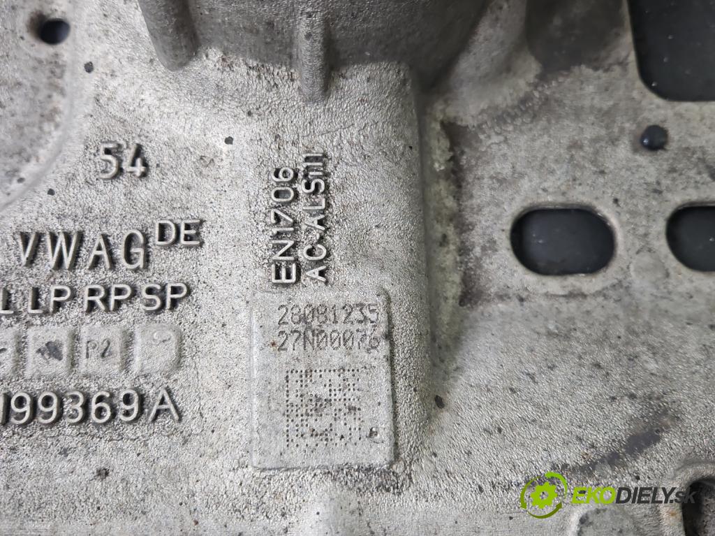 Vw Passat CC 2008-2016 2.0 tdi 140 HP automatic 103 kW 1968 cm3 4- výstuha motora 7N0199369A