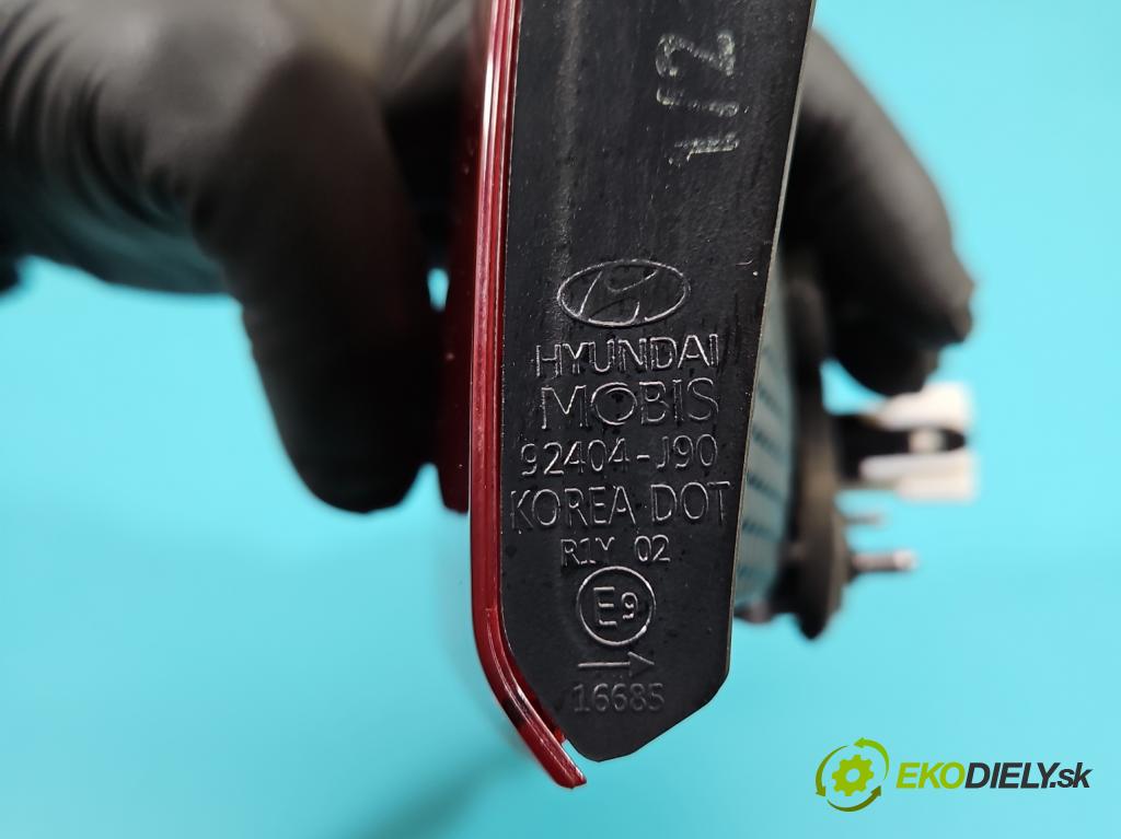 Hyundai Kona I 2017-2023 1.0 120 hp manual 88.3 kW 998 cm3 5- světlo zadní pravé 92404-J90 (Klika dveří ostatní)