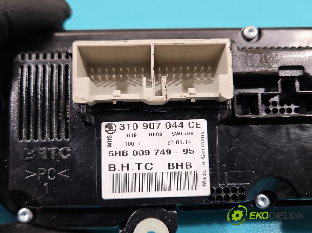 Skoda Superb II 2008-2015 2.0 tdi 170 HP automatic 125 kW 1968 cm3 5- panel kúrenia 3T0907044CE