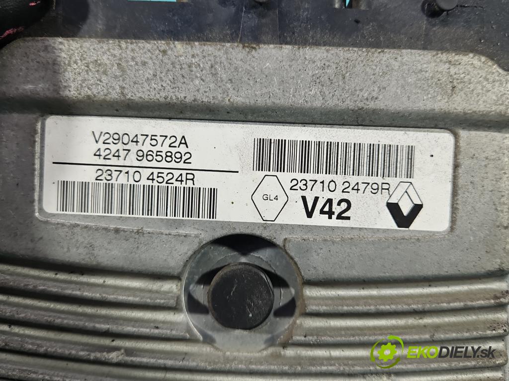 Dacia Lodgy 2012-2022 1.6 8V 82 HP manual 60,5 kW 1598 cm3 5- riadiaca jednotka motora 237102479R