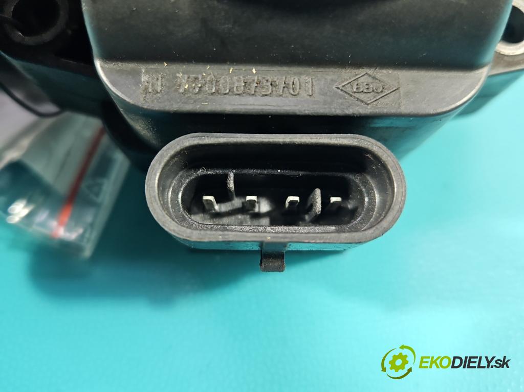 Dacia Lodgy 2012-2022 1.6 8V 82 HP manual 60,5 kW 1598 cm3 5- cievka zapaľovacia 7700873701 (Zapaľovacia cievka)