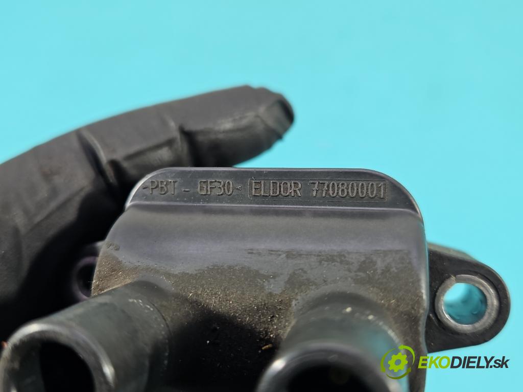 Dacia Lodgy 2012-2022 1.6 8V 82 HP manual 60,5 kW 1598 cm3 5- cievka zapaľovacia 7700873701 (Zapaľovacia cievka)