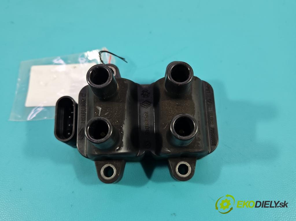 Dacia Lodgy 2012-2022 1.6 8V 82 HP manual 60,5 kW 1598 cm3 5- cievka zapaľovacia 7700873701 (Zapaľovacia cievka)