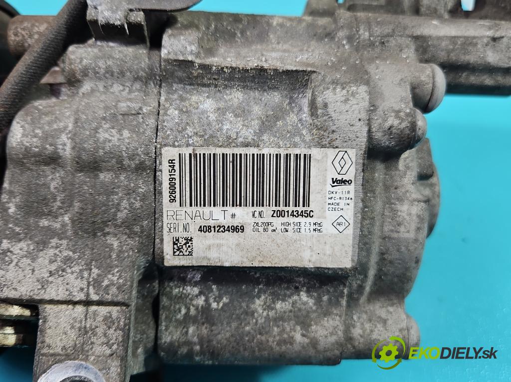 Dacia Lodgy 2012-2022 1.6 8V 82 HP manual 60,5 kW 1598 cm3 5- Kompresor: klimatizácie 926009154R (Kompresor klimatizácie)
