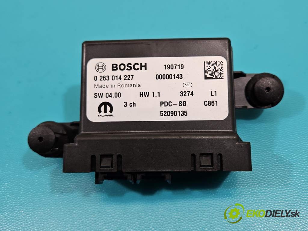 Fiat Tipo II 2015- 1.4 16V 95 hp manual 70 kW 1368 cm3 5- řídící jednotka parkování 52090135