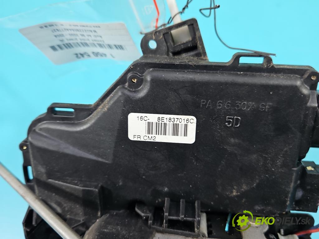Audi A4 B6 2000-2004 2.0 FSI 150 hp manual 110 kW 1984 cm3 4- zámek přední pravý 8E1837016C