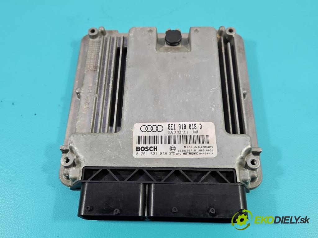 Audi A4 B6 2000-2004 2.0 FSI 150 HP manual 110 kW 1984 cm3 4- riadiaca jednotka motora 8E1910018D