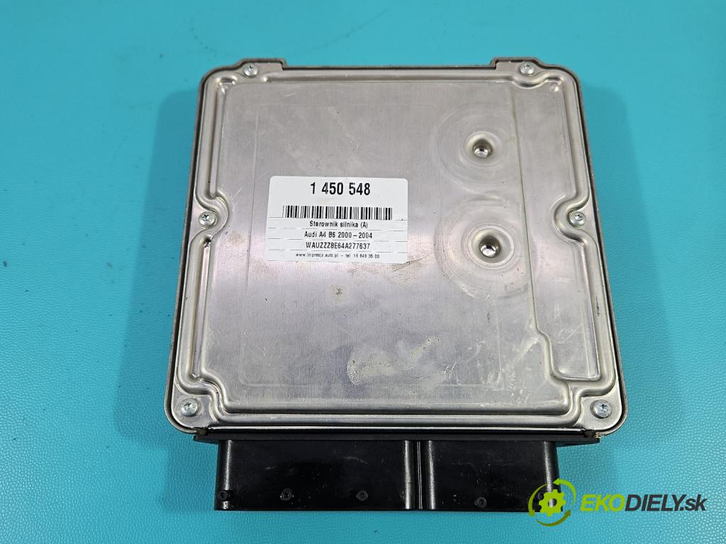 Audi A4 B6 2000-2004 2.0 FSI 150 HP manual 110 kW 1984 cm3 4- riadiaca jednotka motora 8E1910018D