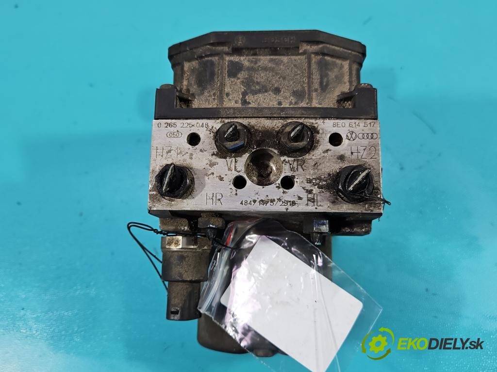 Audi A4 B6 2000-2004 2.0 FSI 150 HP manual 110 kW 1984 cm3 4- čerpadlo abs 8E0614517 (Pumpa ABS)