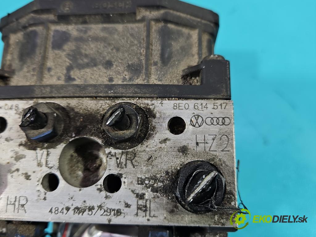 Audi A4 B6 2000-2004 2.0 FSI 150 HP manual 110 kW 1984 cm3 4- čerpadlo abs 8E0614517 (Pumpa ABS)