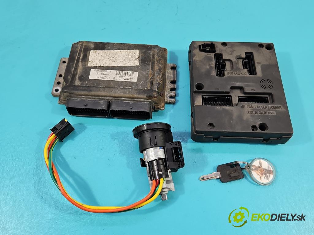 Renault Scenic I 1996-2003 1.6 16V 107 HP manual 79 kW 1598 cm3 5- riadiaca jednotka motora 7700114970
