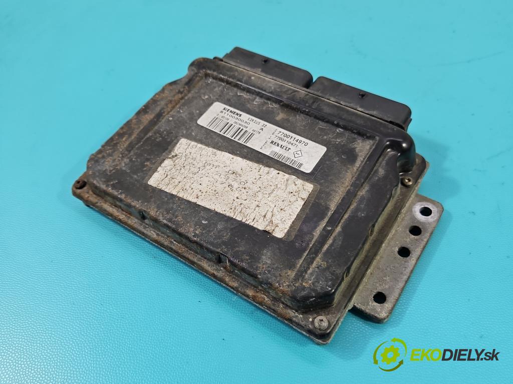 Renault Scenic I 1996-2003 1.6 16V 107 HP manual 79 kW 1598 cm3 5- riadiaca jednotka motora 7700114970