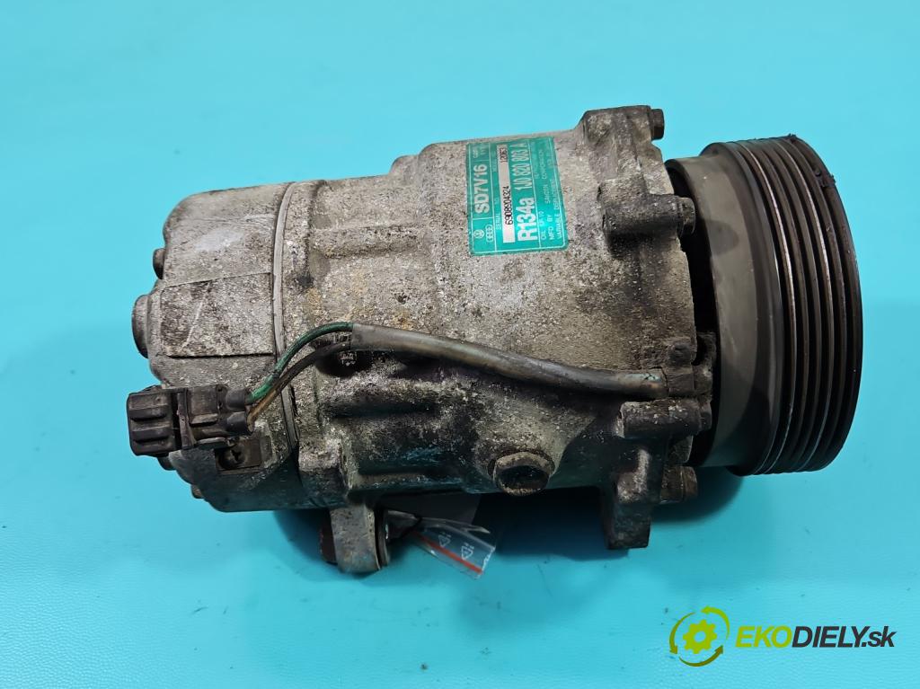 Audi A3 8L 1996-2003 1.8 20V 125 HP manual 92 kW 1781 cm3 3- Kompresor: klimatizácie 1J0820803A (Kompresor klimatizácie)