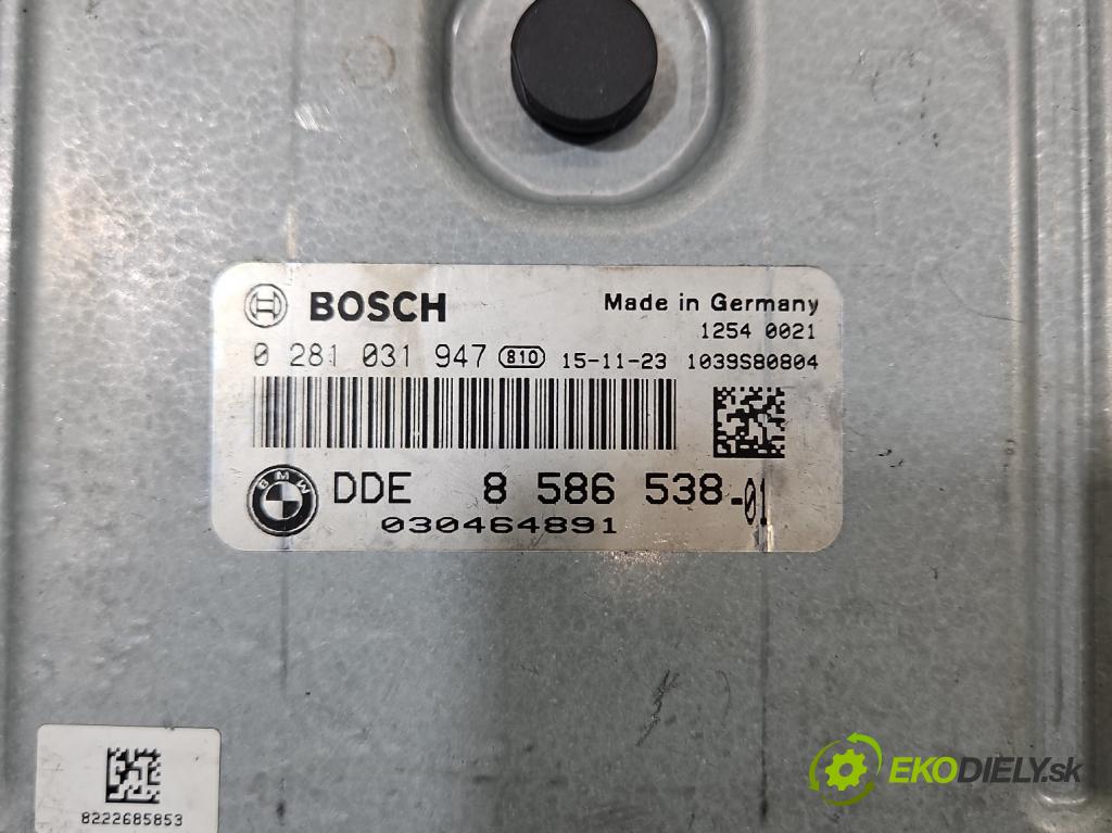 Bmw 5 F10 2010-2017 2.0d 218 HP automatic 160 kW 1995 cm3 5- riadiaca jednotka motora DDE8586538