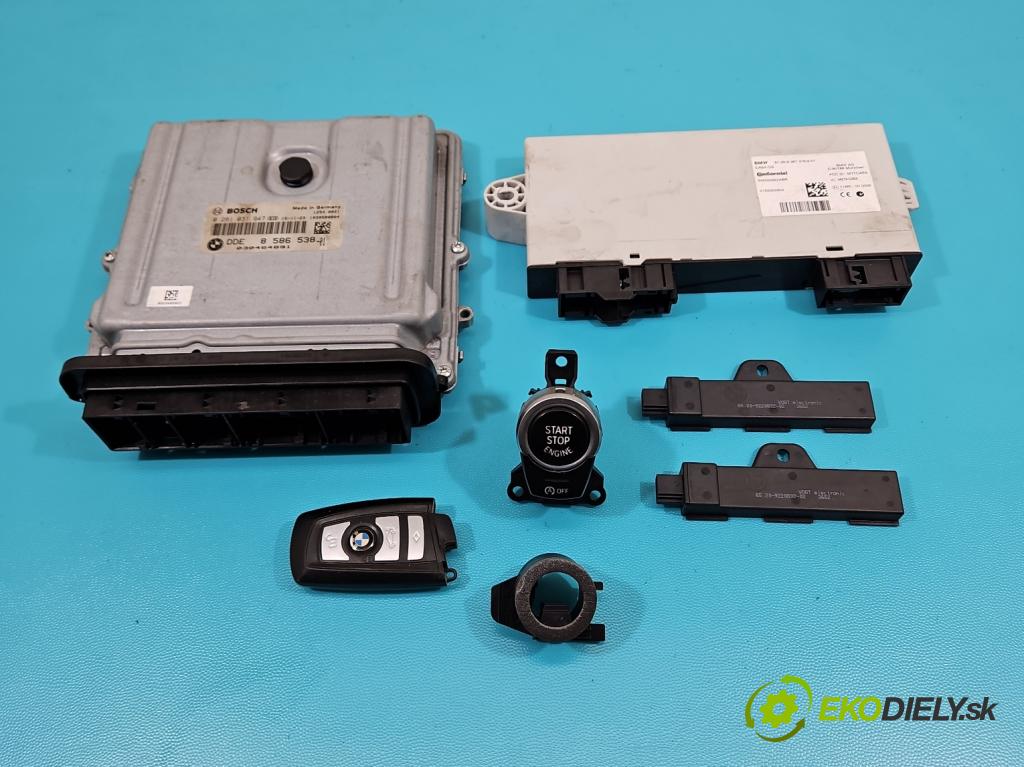 Bmw 5 F10 2010-2017 2.0d 218 HP automatic 160 kW 1995 cm3 5- riadiaca jednotka motora DDE8586538