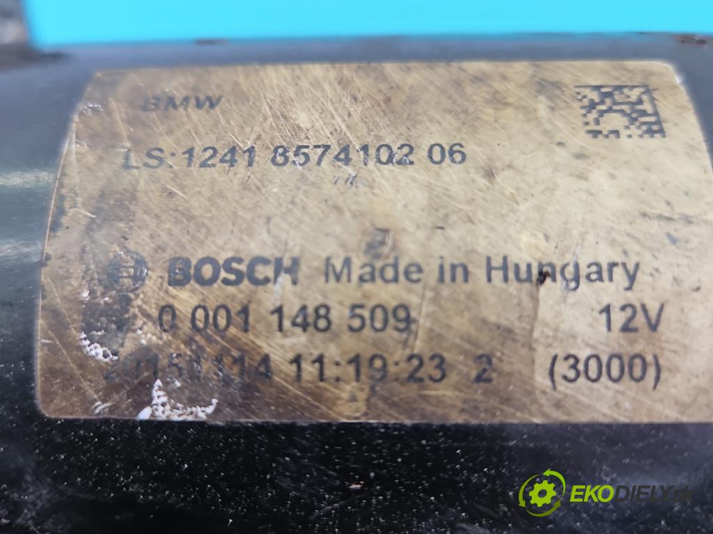 Bmw 5 F10 2010-2017 2.0d 218 HP automatic 160 kW 1995 cm3 5- štartér 0001148509 (Štartér)