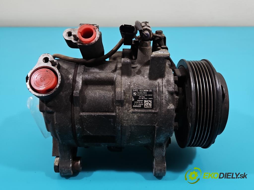 Bmw 5 F10 2010-2017 2.0d 218 HP automatic 160 kW 1995 cm3 5- Kompresor: klimatizácie 9223694 (Kompresor klimatizácie)