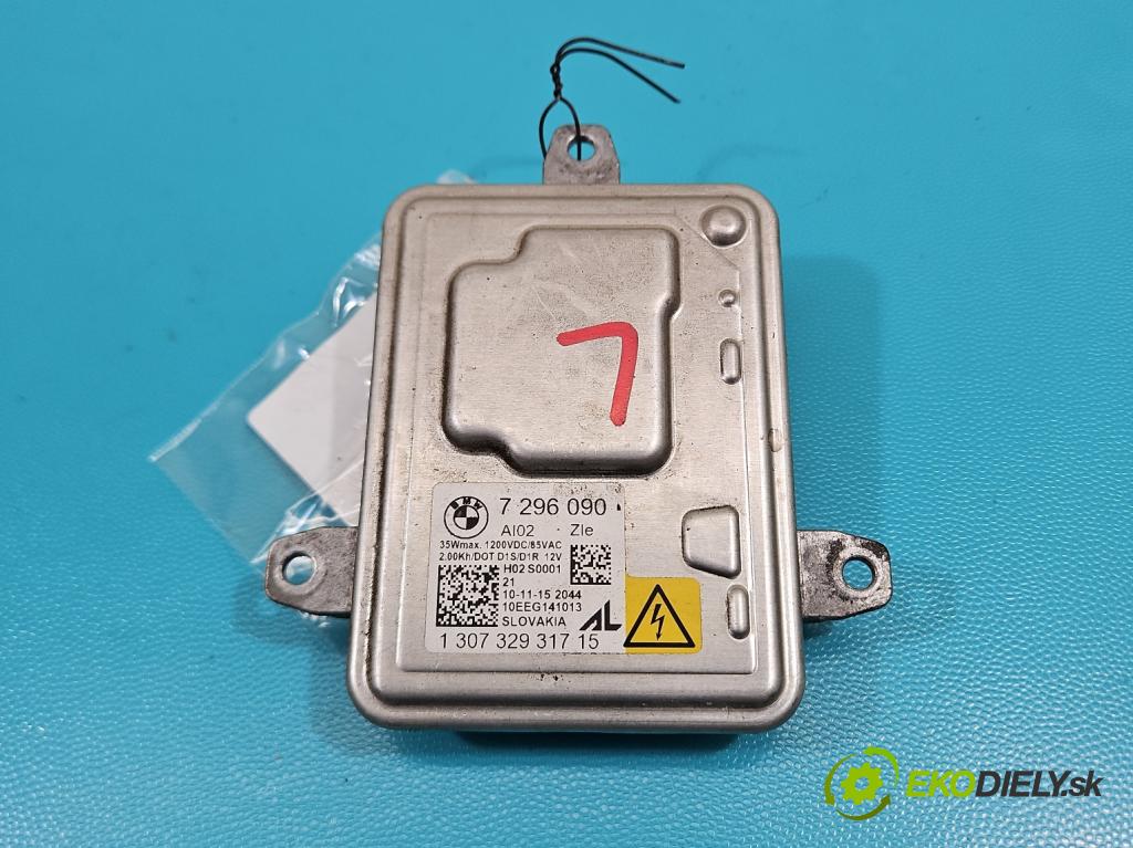 Bmw 5 F10 2010-2017 2.0d 218 HP automatic 160 kW 1995 cm3 5- střídač: xenon 7296090 (Riadiaca jednotka xenónu)